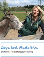Körpertherapie mit tiergestütztem Coaching